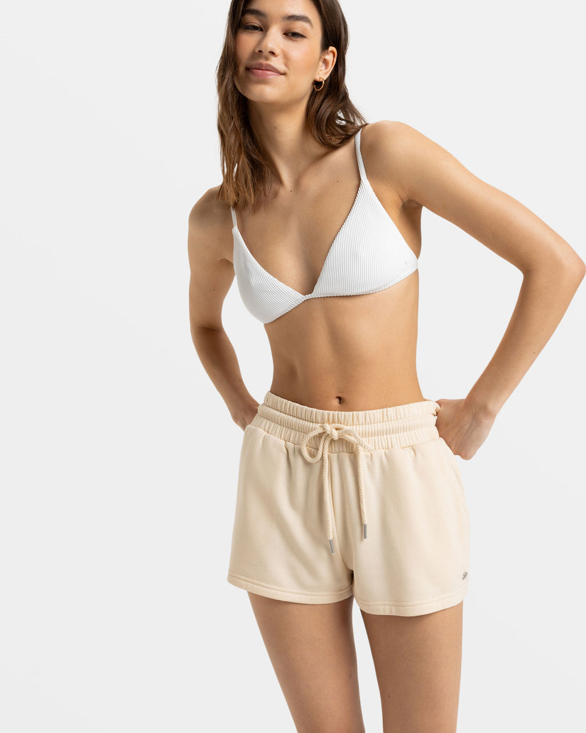 Women Roxy® Surfing By Moonlight Lounge Shorts Beige | PBAR-78596