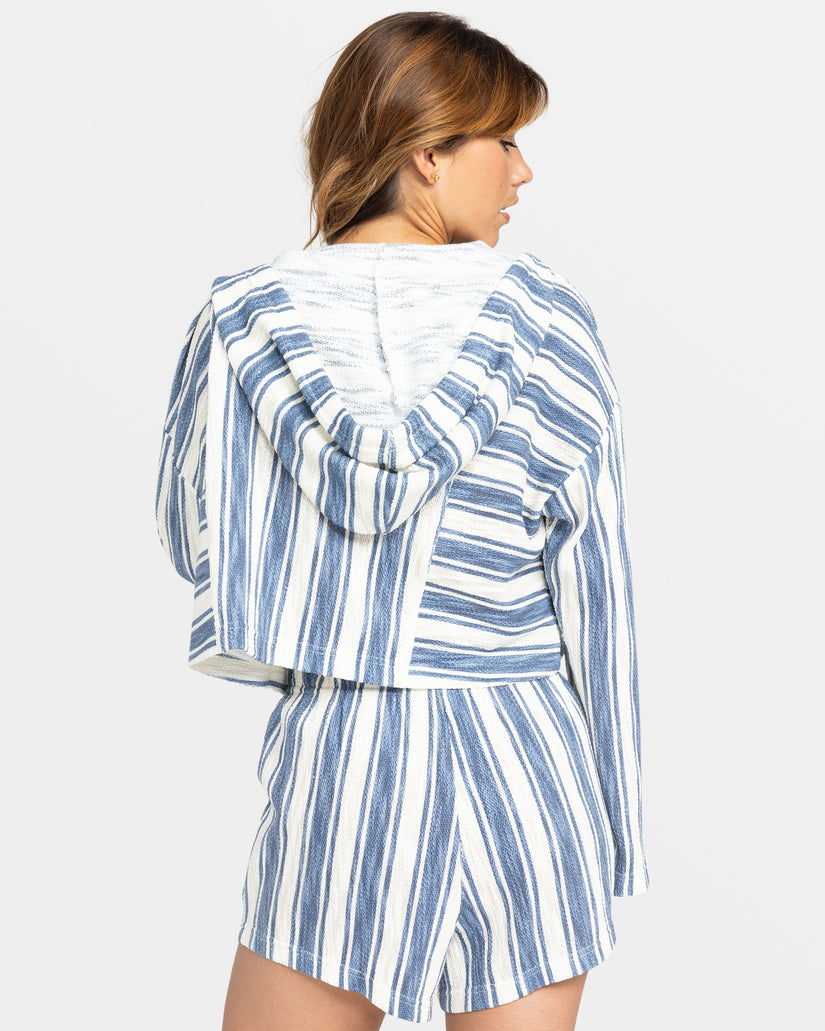 Women Roxy® Todos Santos Oversized Hoodie Stripes | NRGH-79843