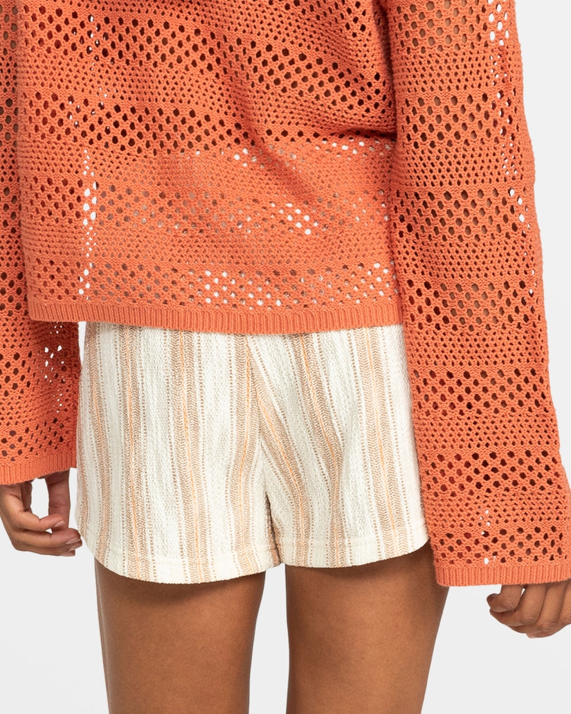 Women Roxy® Todos Waves High Waist Shorts Stripes | JFXO-75308