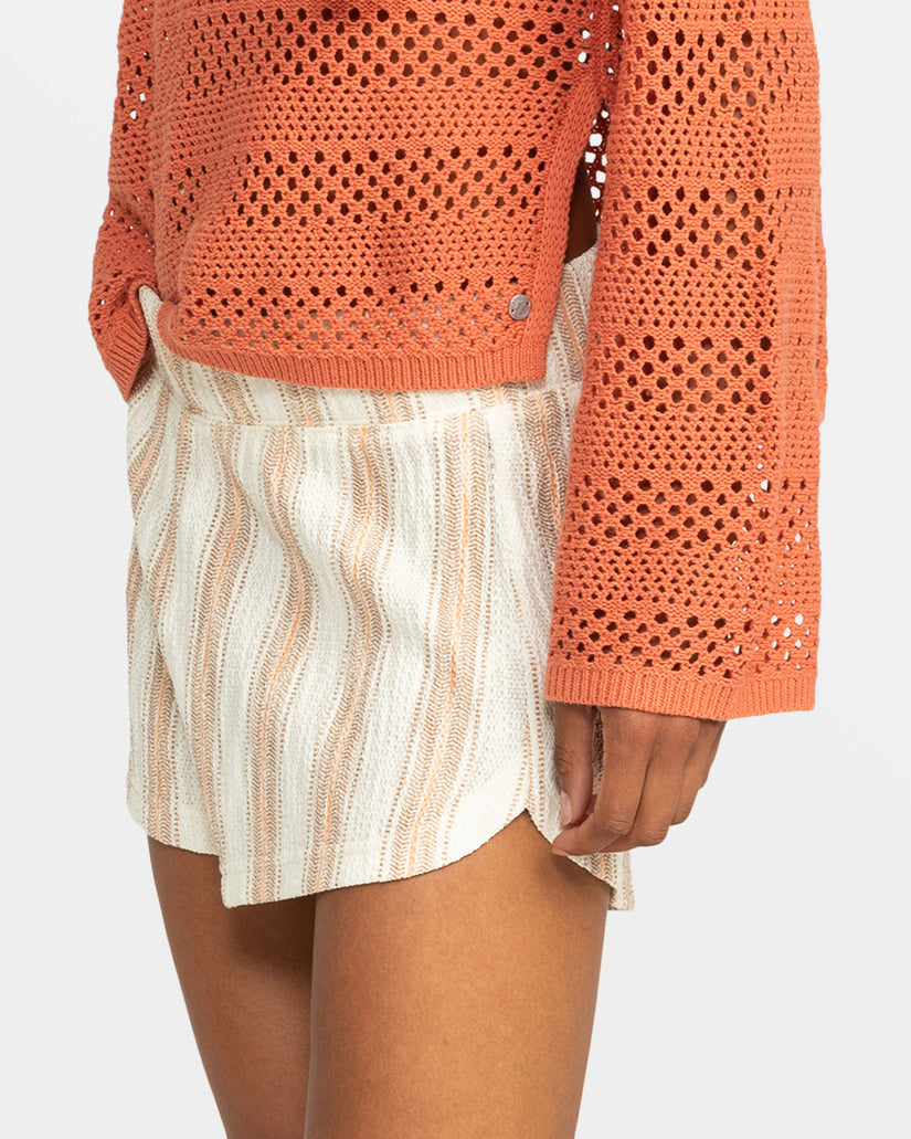 Women Roxy® Todos Waves High Waist Shorts Stripes | JFXO-75308