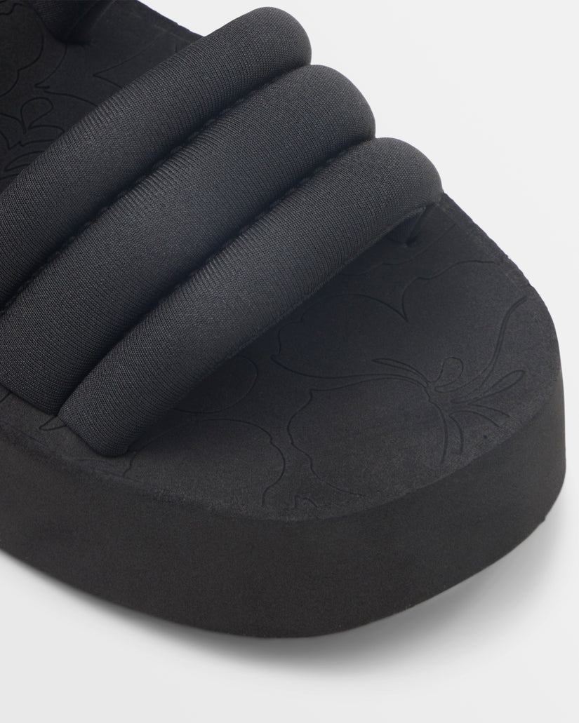 Women Roxy® Totally Tubular Sandals Black | YJFP-62195