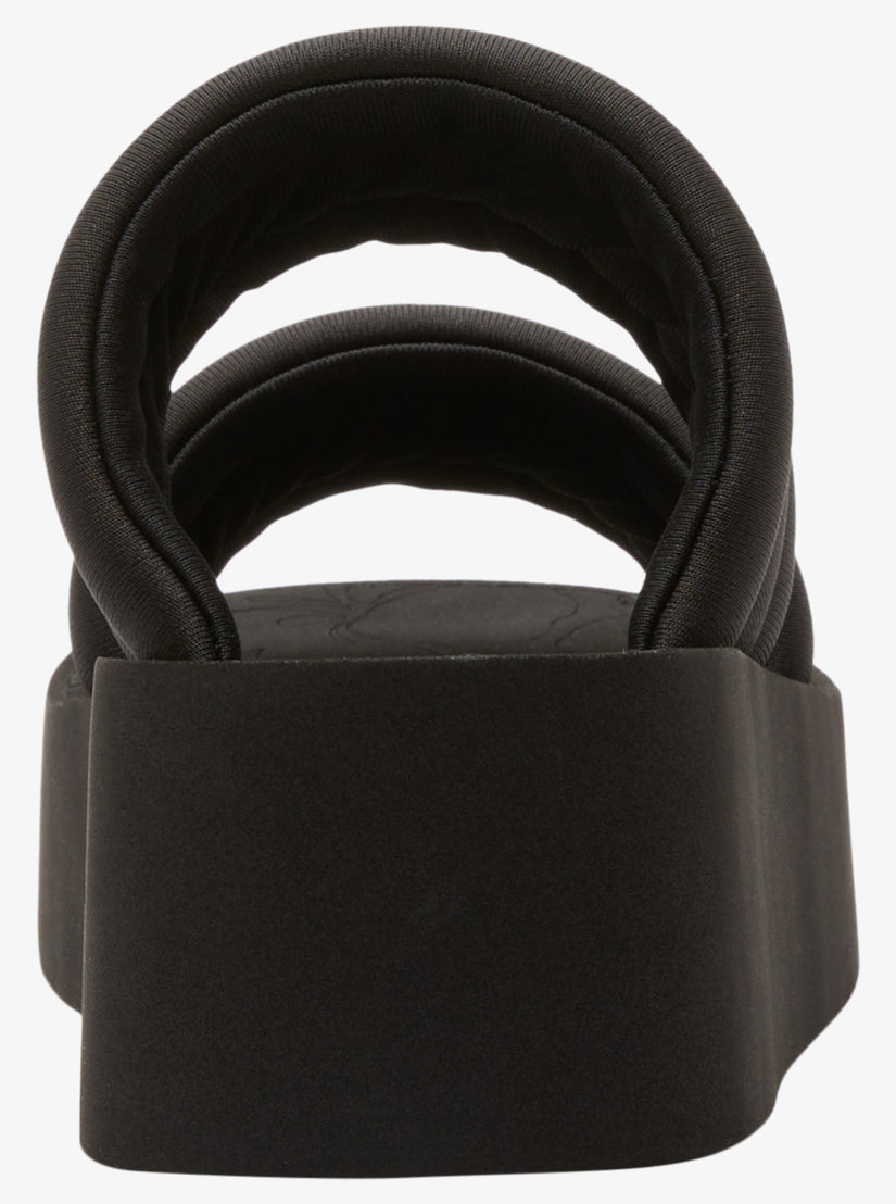 Women Roxy® Totally Tubular Sandals Black | YJFP-62195