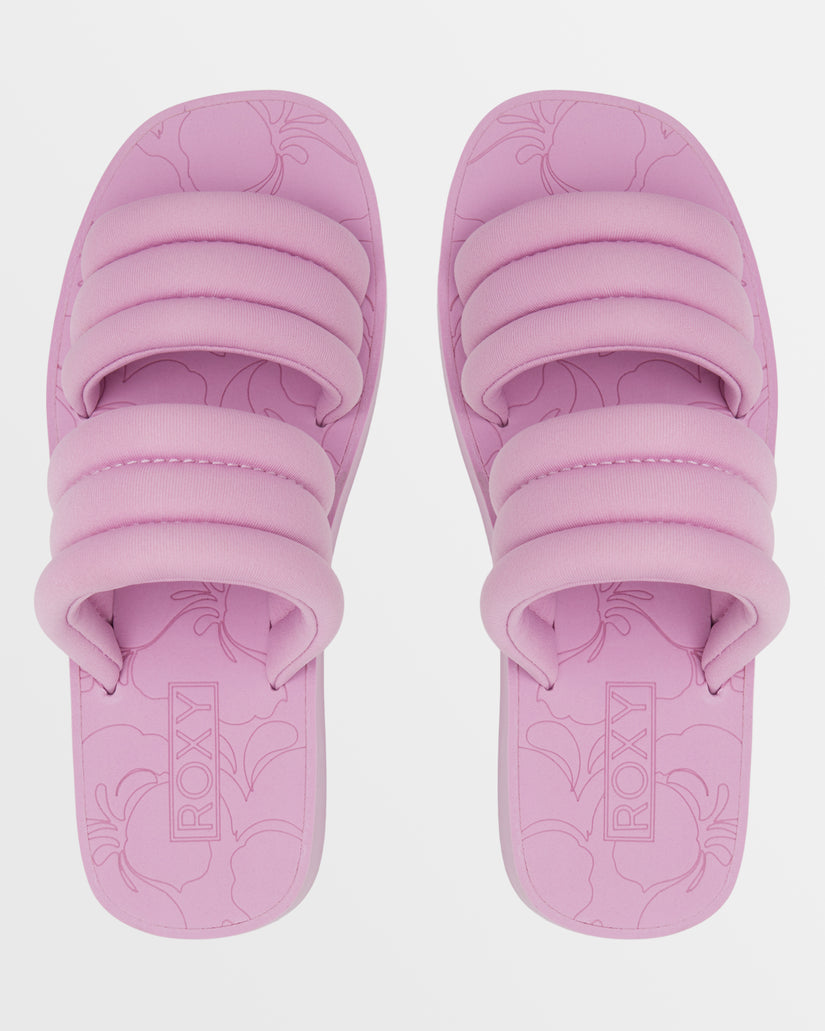 Women Roxy® Totally Tubular Sandals Purple | GLCE-04182