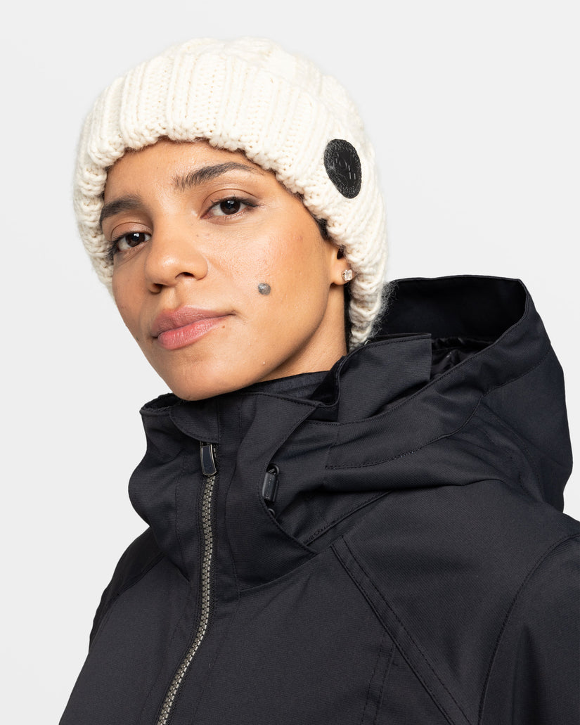 Women Roxy® Tram Cuff Beanie Green | MQOH-57683