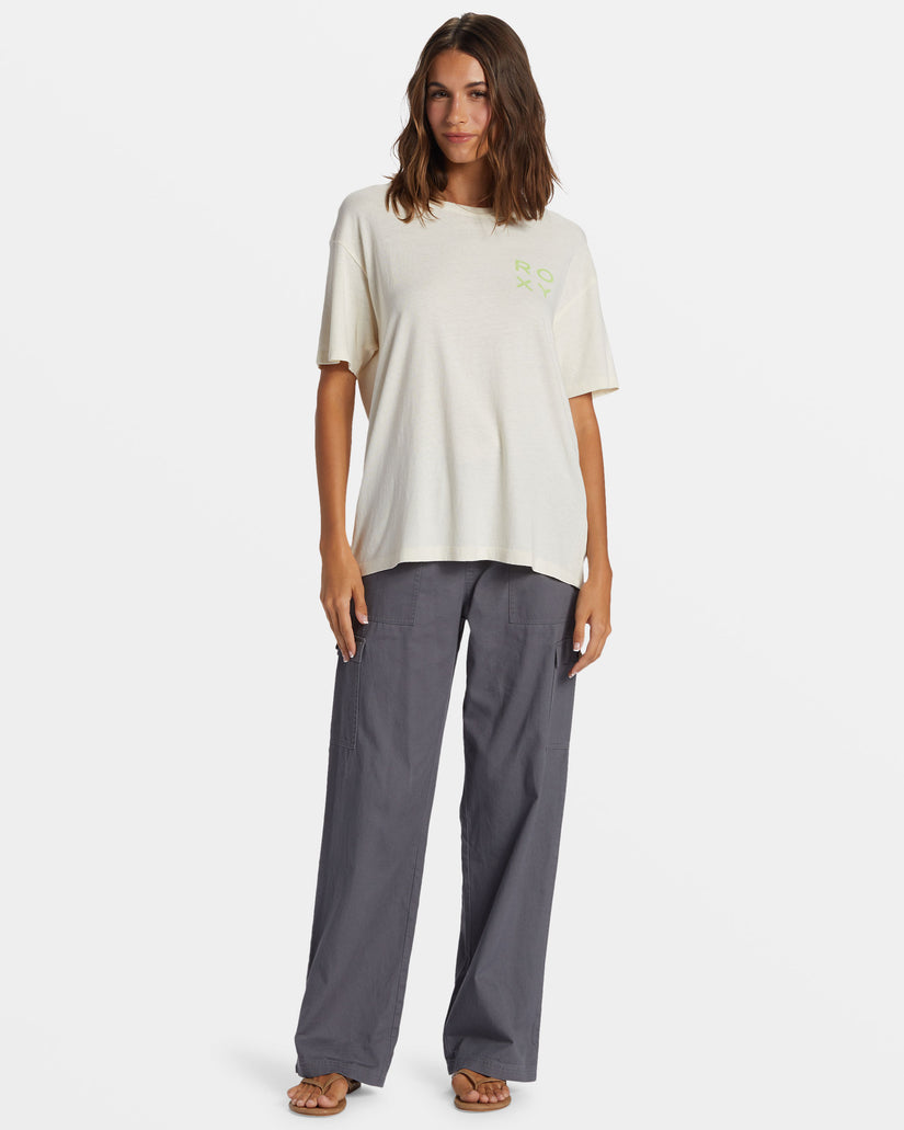 Women Roxy® Tropic Daze T-Shirt White | MOBG-05967