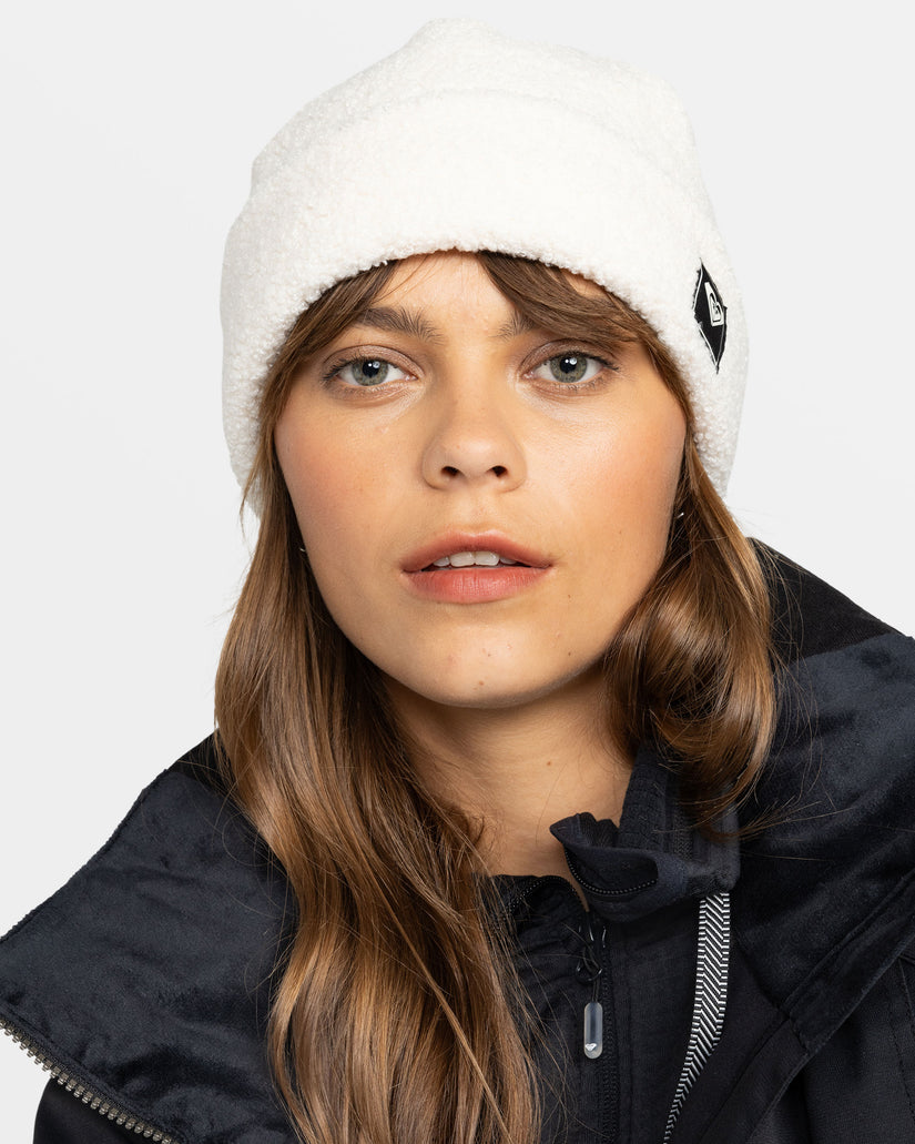Women Roxy® Valwood Cuff Beanie White | QTUR-96723