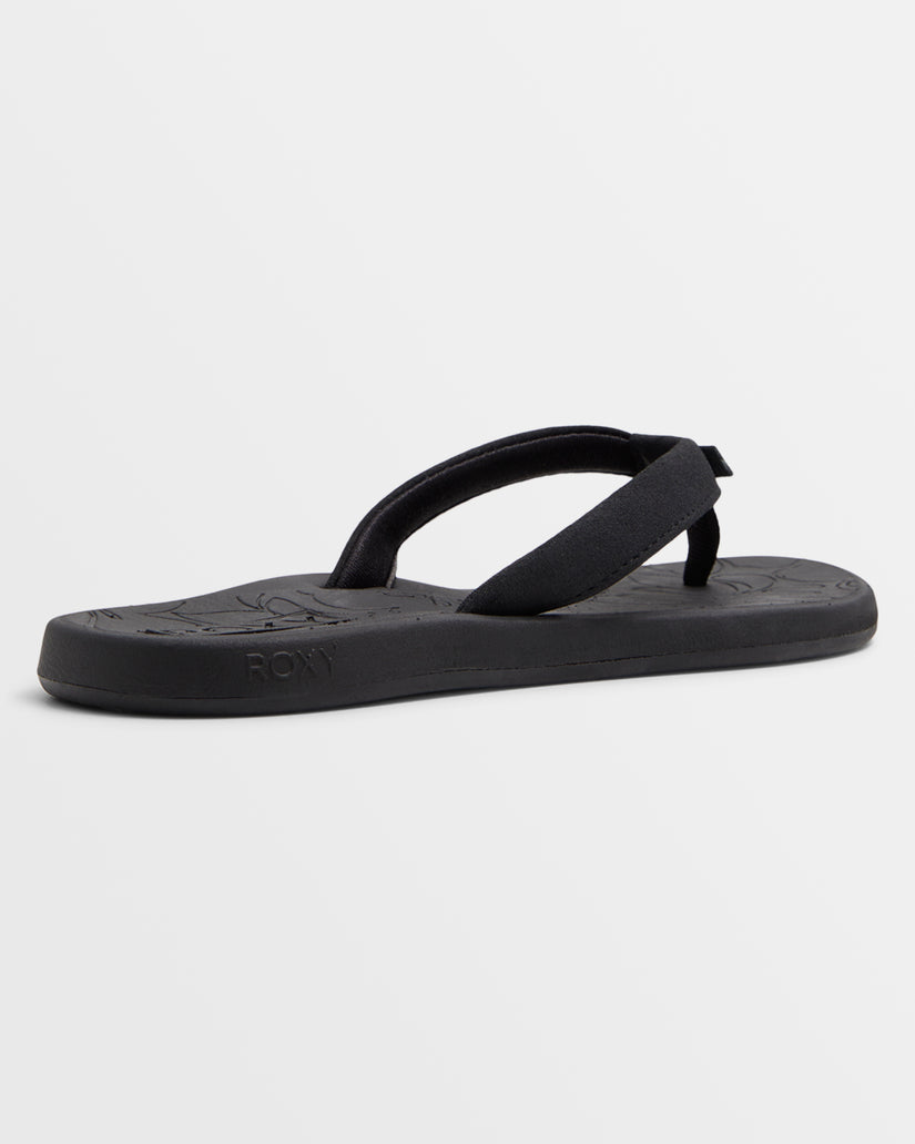 Women Roxy® Vickie Sandals Black | QKBF-29785