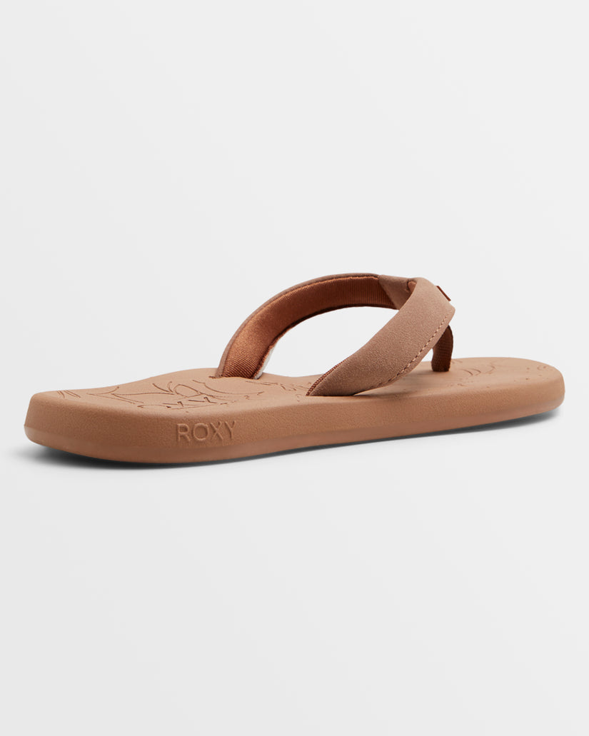 Women Roxy® Vickie Sandals Brown | HRSG-01586