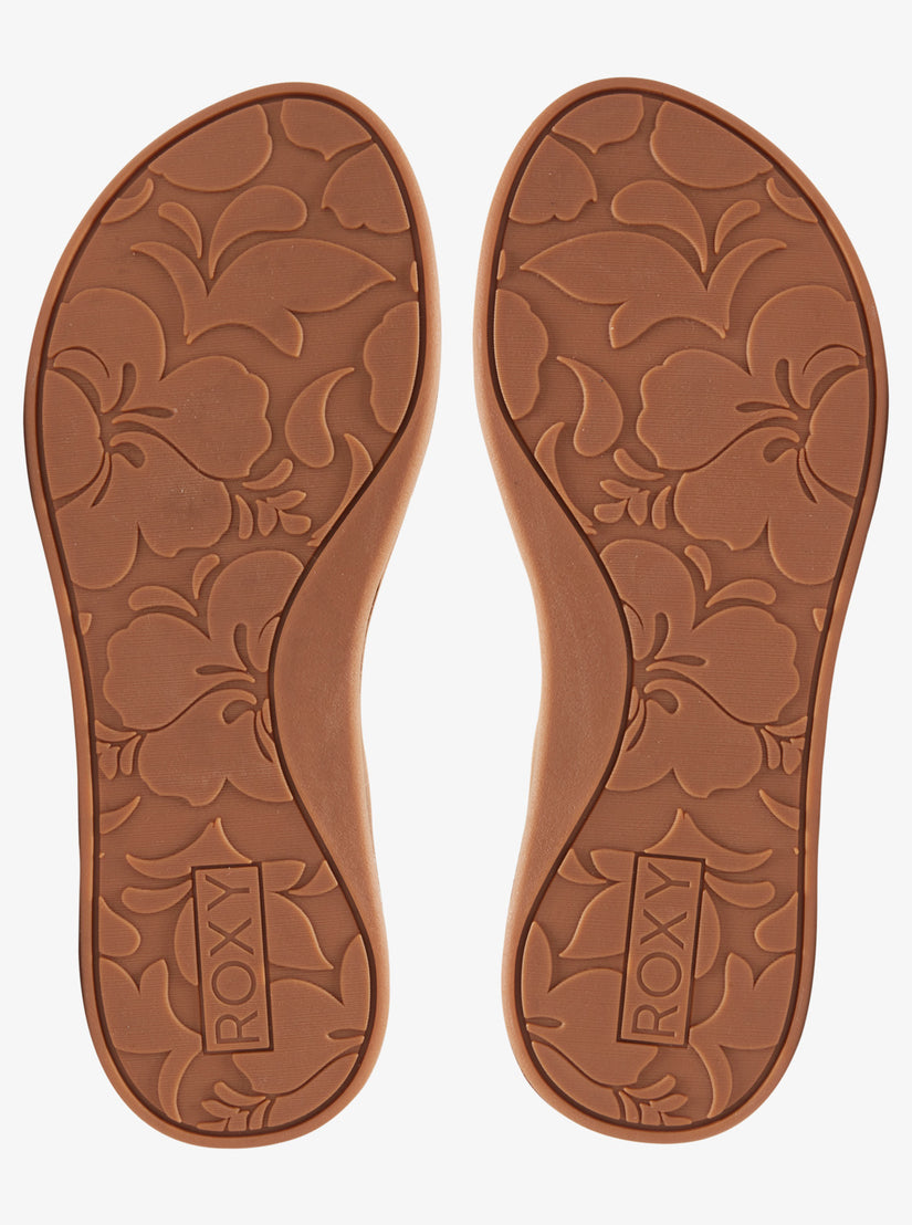 Women Roxy® Vickie Sandals White | QTVO-35806