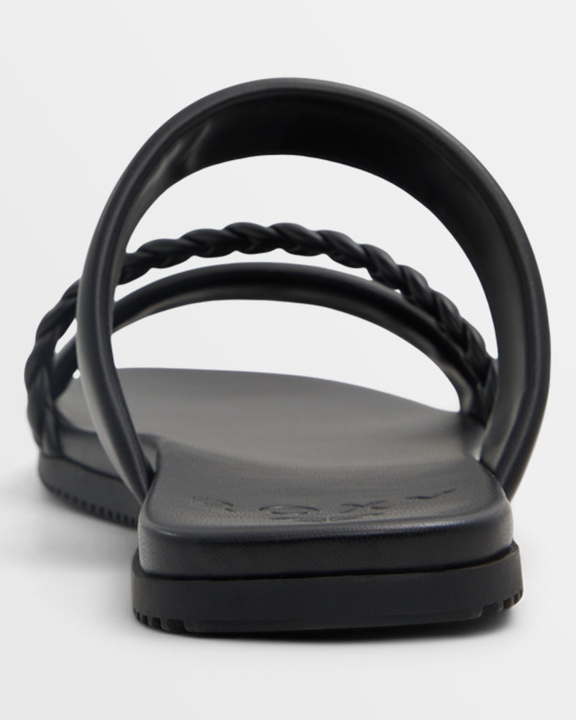 Women Roxy® Villa Vida Sandals Black | CRUF-09426