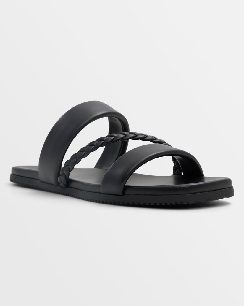 Women Roxy® Villa Vida Sandals Black | CRUF-09426