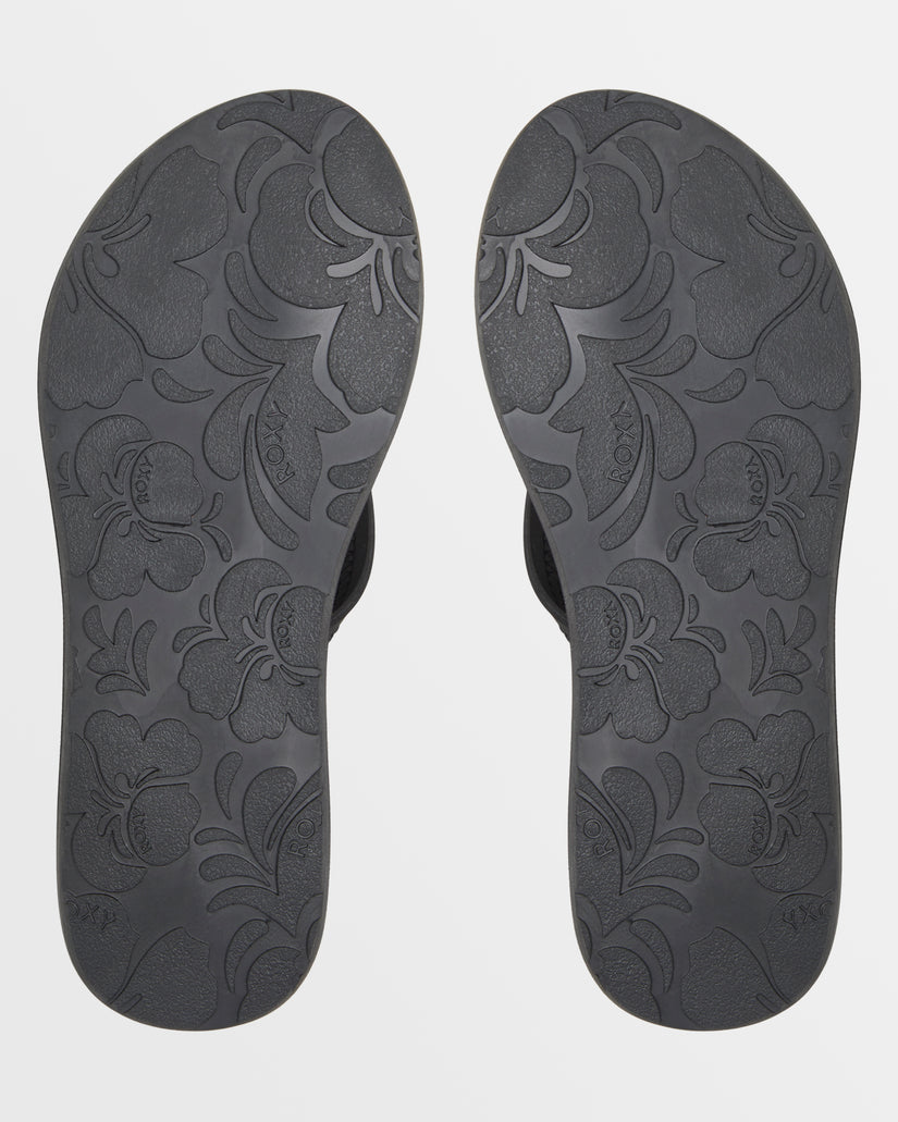 Women Roxy® Vista IV Sandals Black | TVYO-08245