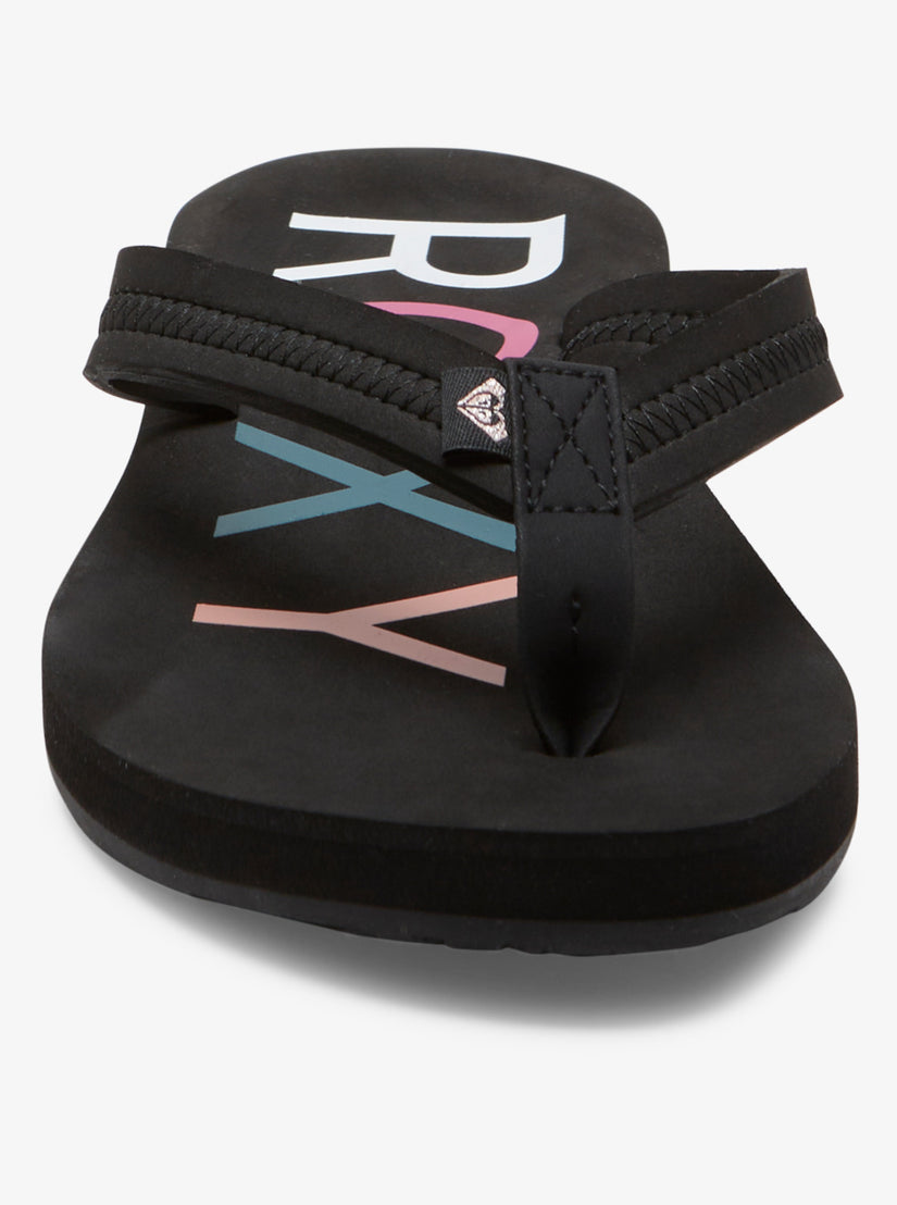 Women Roxy® Vista IV Sandals Black | TVYO-08245