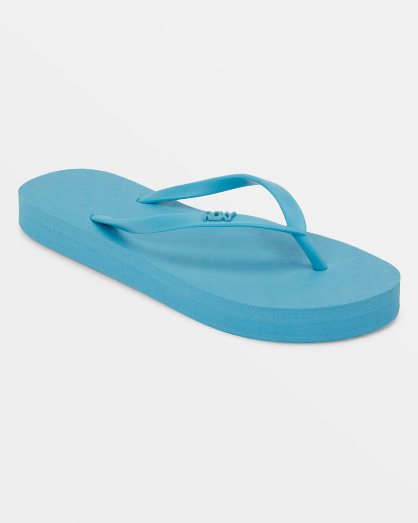 Women Roxy® Viva Higher Platform Sandals Light Turquoise | TCYP-74210