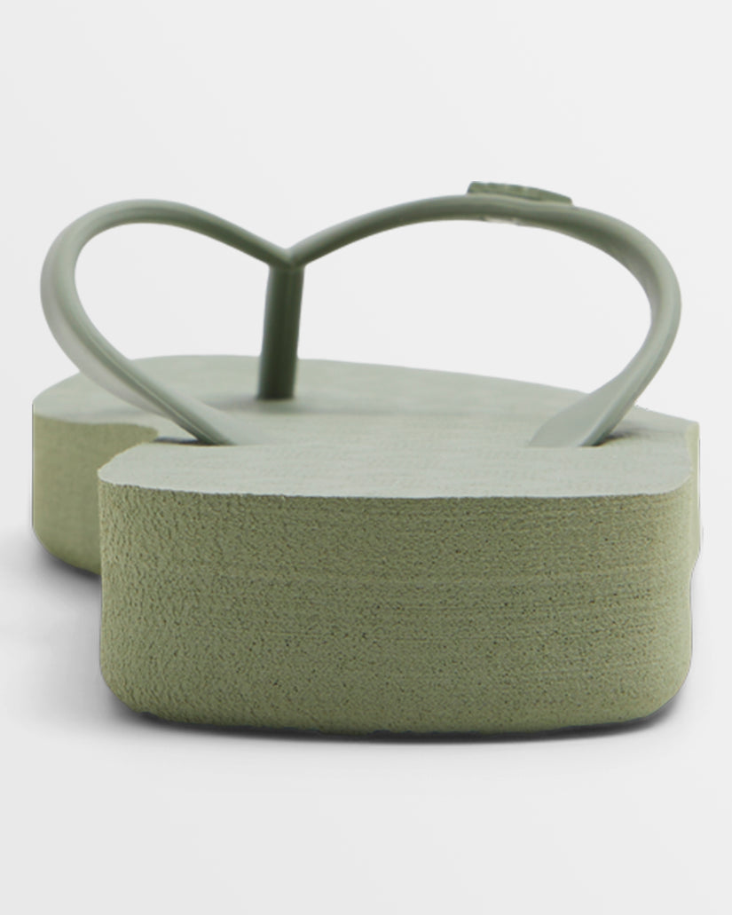 Women Roxy® Viva Higher Sandals Green | XSTP-65312