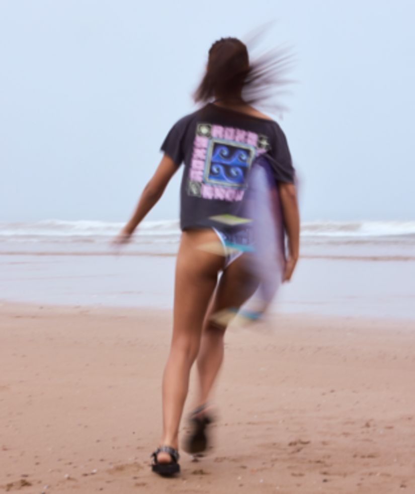 Women Roxy® Wave Block T-Shirt Dark Grey | OIRD-74682