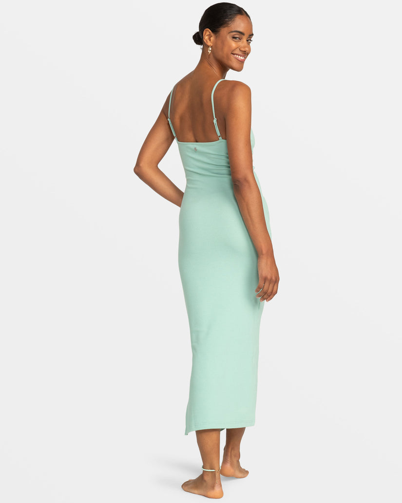 Women Roxy® Wavey Lady Midi Dress Green | AEYV-69802