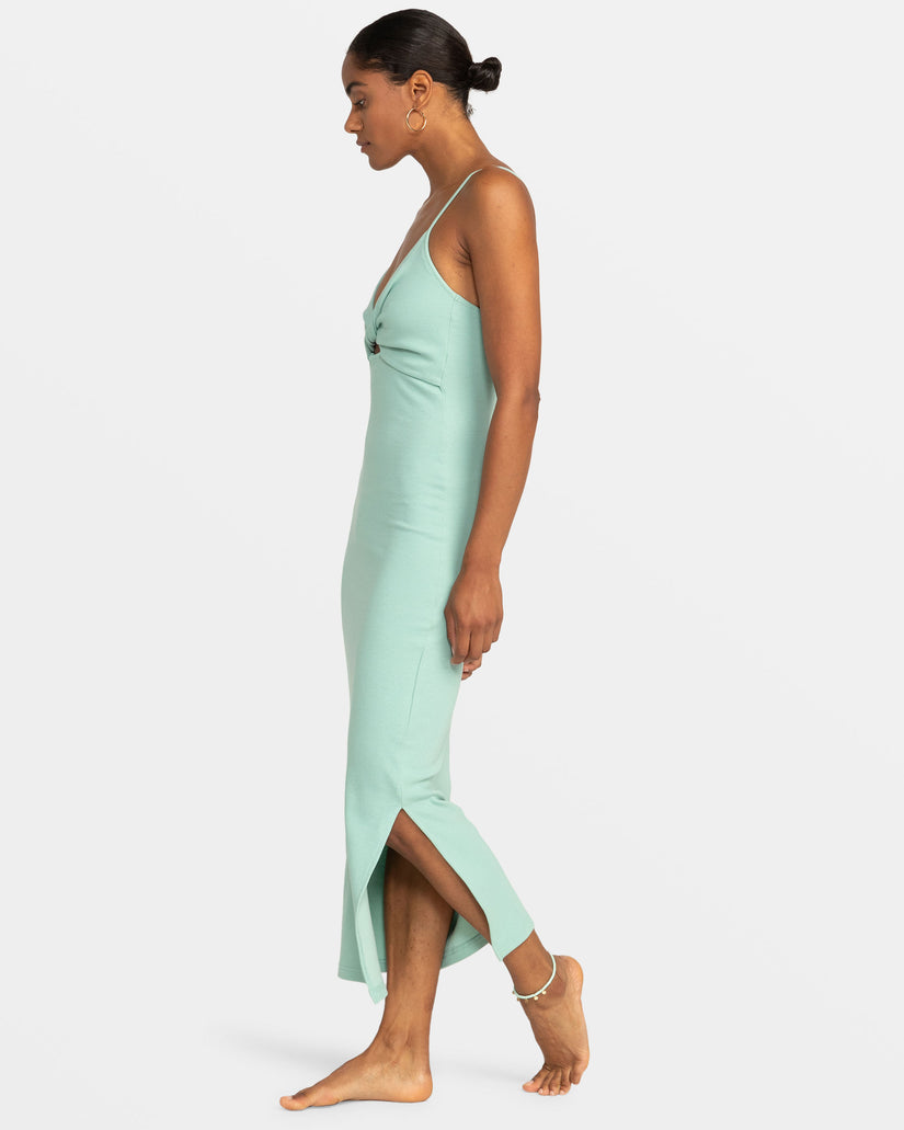 Women Roxy® Wavey Lady Midi Dress Green | AEYV-69802