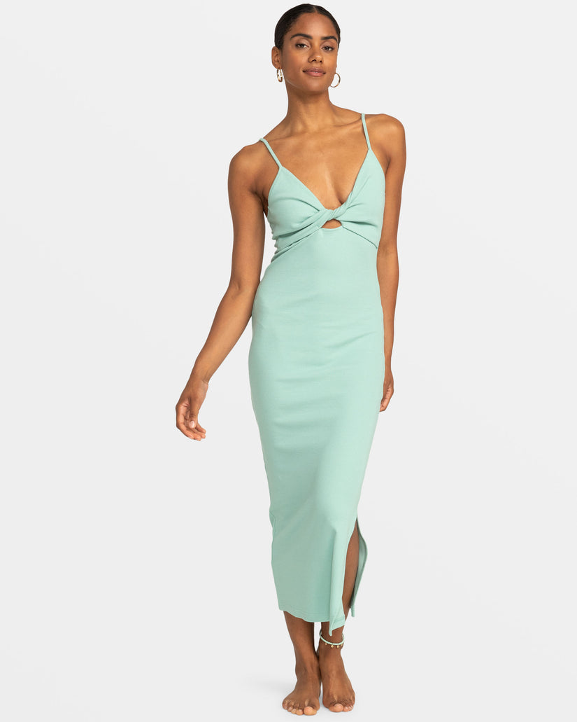 Women Roxy® Wavey Lady Midi Dress Green | AEYV-69802