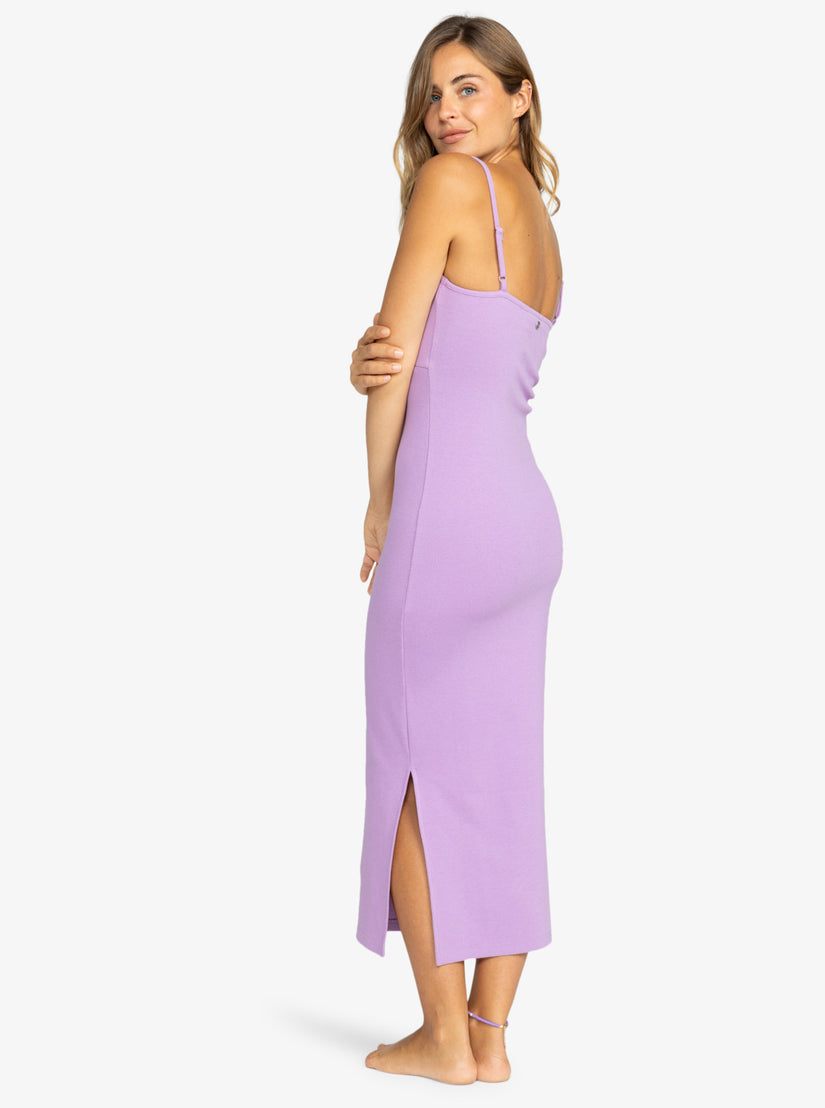 Women Roxy® Wavey Lady Midi Dress Purple | XWAZ-61903