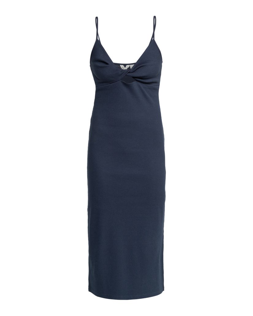 Women Roxy® Wavey Lady Midi Dress navy | VJBQ-03264