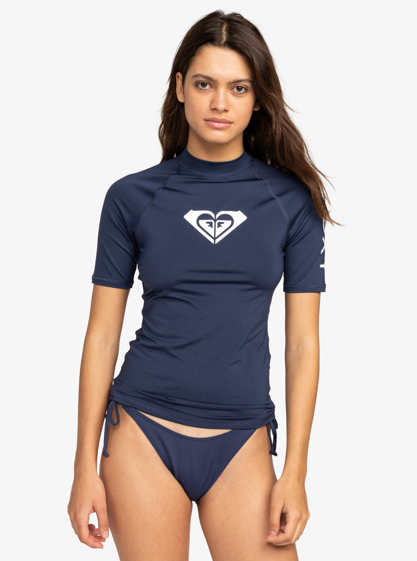 Women Roxy® Whole Hearted UPF 50 Rashguards Indigo | CLYQ-61328