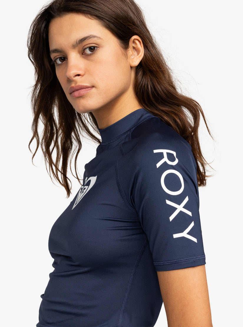 Women Roxy® Whole Hearted UPF 50 Rashguards Indigo | CLYQ-61328