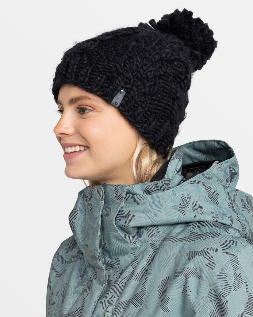 Women Roxy® Winter Beanie Black | AZSB-32061