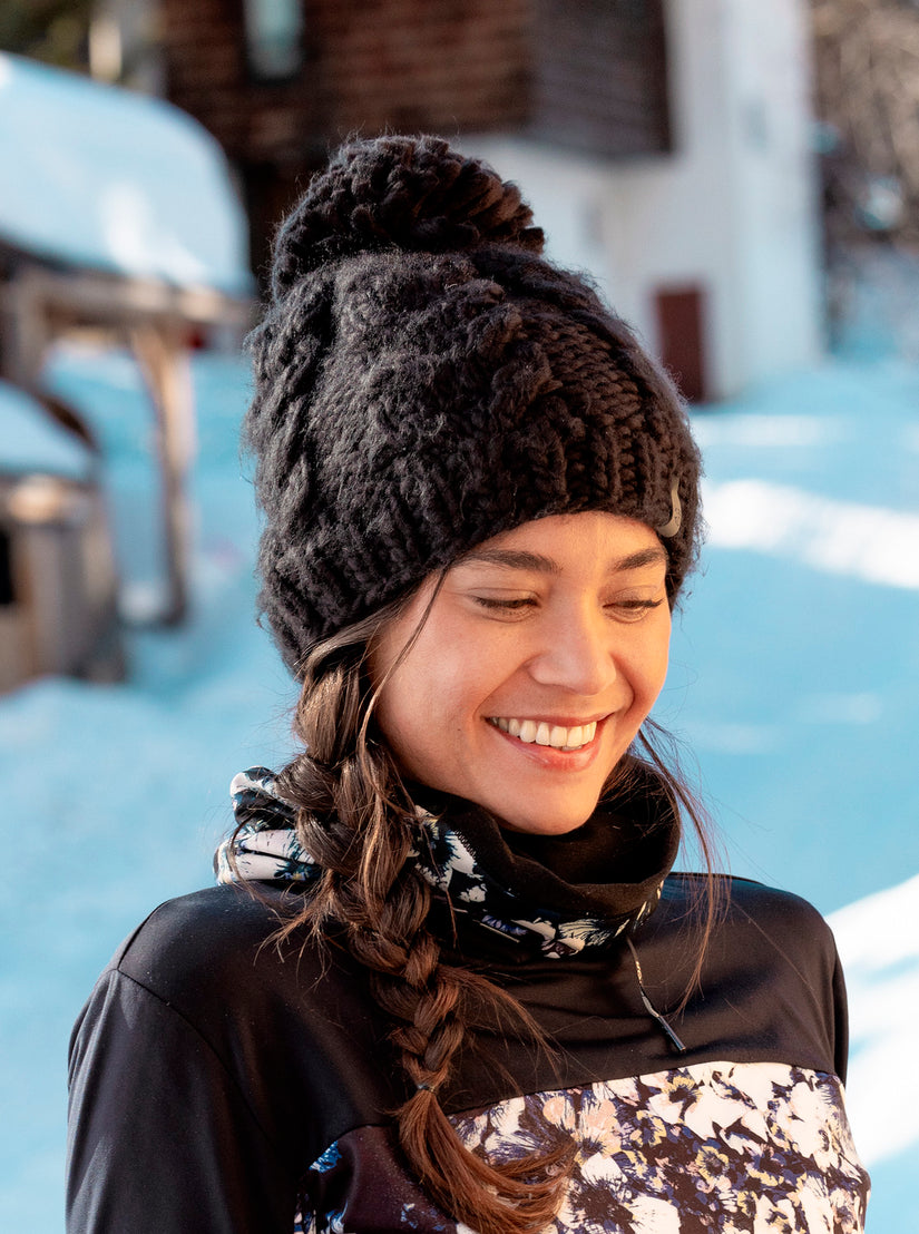 Women Roxy® Winter Beanie Black | AZSB-32061