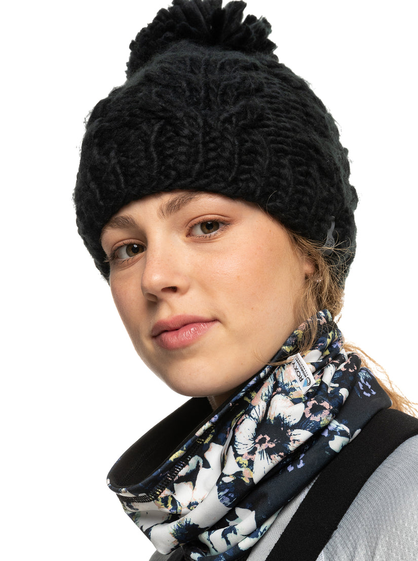 Women Roxy® Winter Beanie Black | AZSB-32061