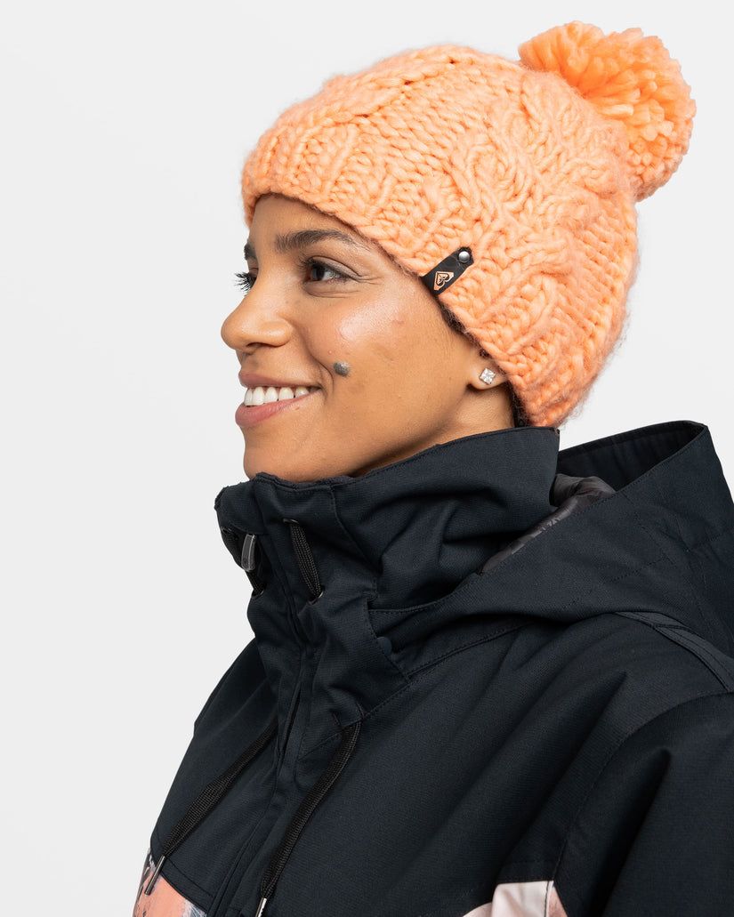 Women Roxy® Winter Chunky Beanie Orange | LBPF-81072