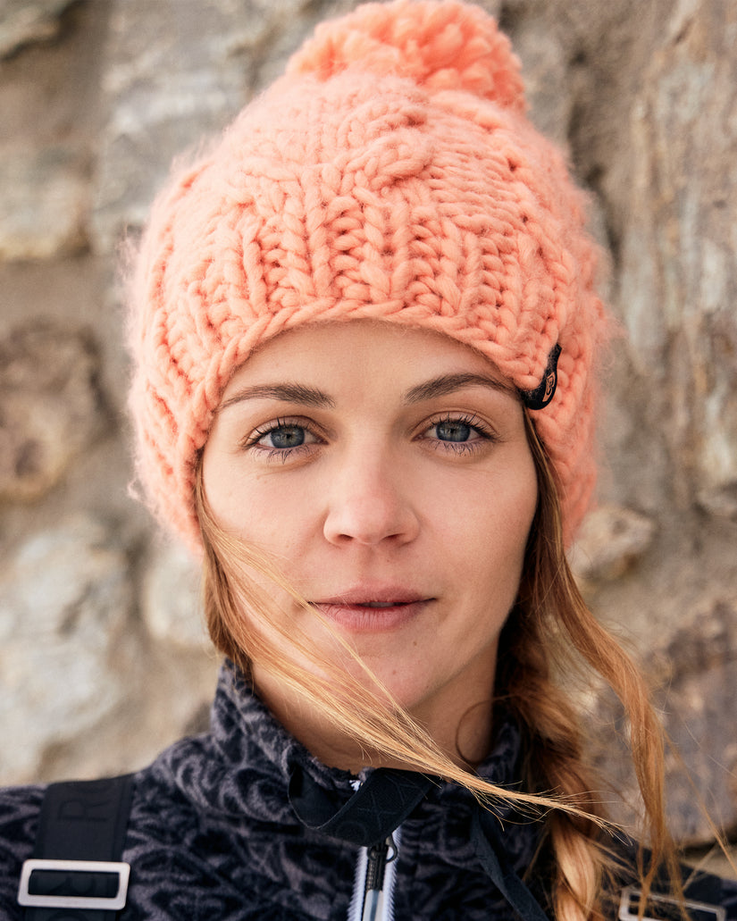 Women Roxy® Winter Chunky Beanie Orange | LBPF-81072