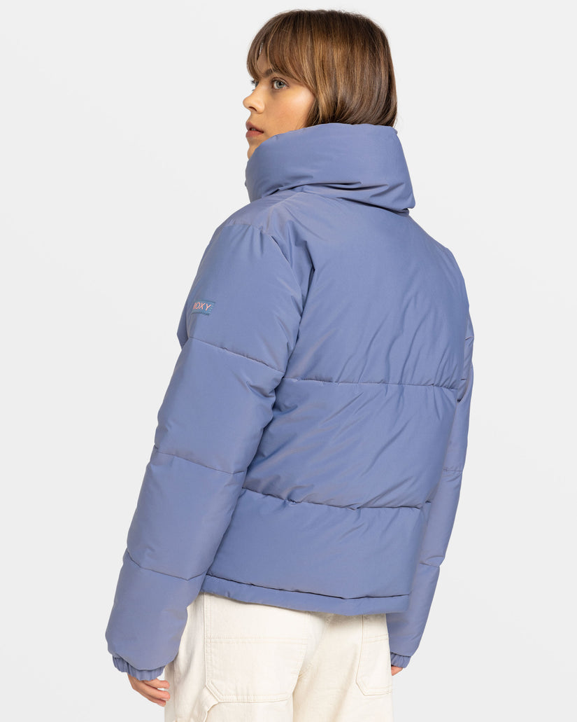 Women Roxy® Winter Rebel Insulated Winter Jackets Blue | CHUE-27648